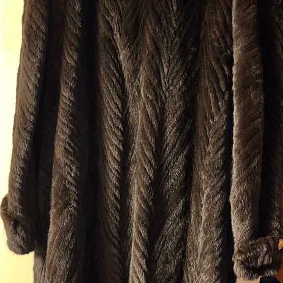 Men’s Big & Talk Full Length Mink Coat - Picture 13 of 16